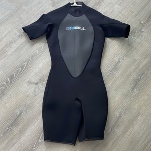 O'Neill Black Short Sleeve Wetsuit